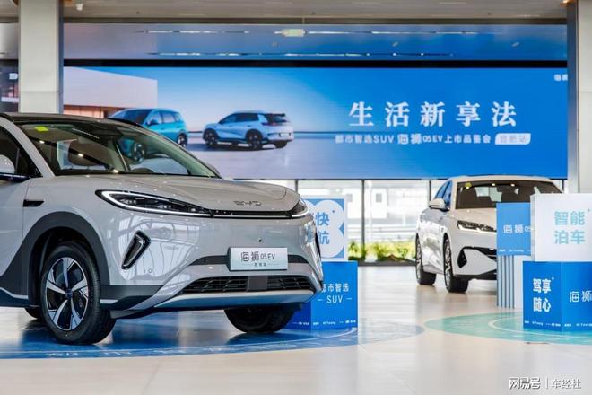 市智选SUV比亚迪海狮05EV合肥正式上市pg电子中文模拟器e平台30 Evo赋能都(图10)
